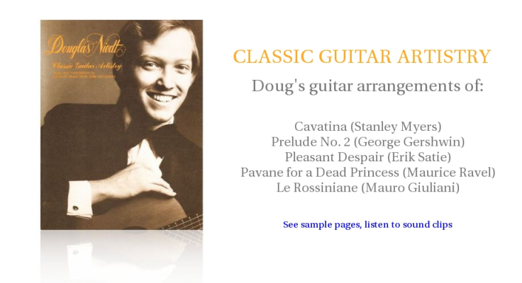 Classic Guitar Artistry Music Folio