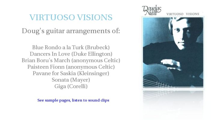 Virtuoso Visions Music Folio