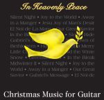In Heavenly Peace Christmas music book, classical guitar music and tab