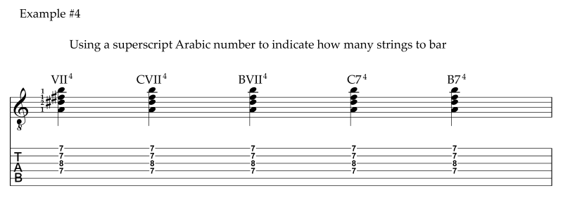 Bar notation, example 4