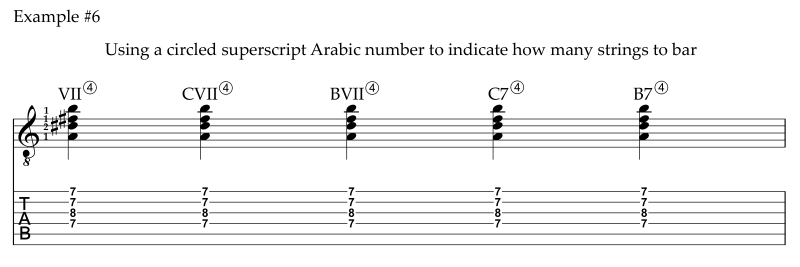 Bar notation, example 6