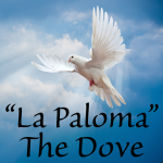 Image of white dove La Paloma