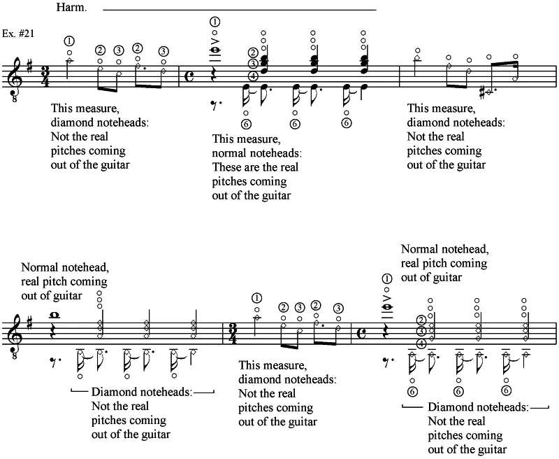 Villa-Lobos Prelude No. 4 intended harmonic notation