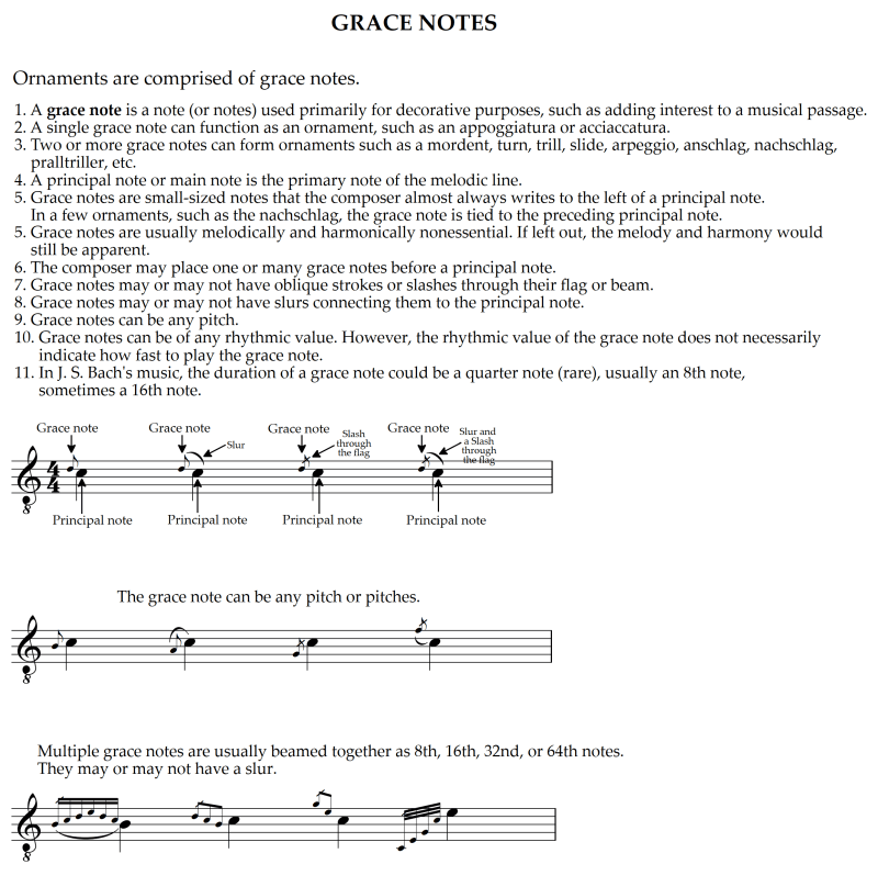 Grace Notes