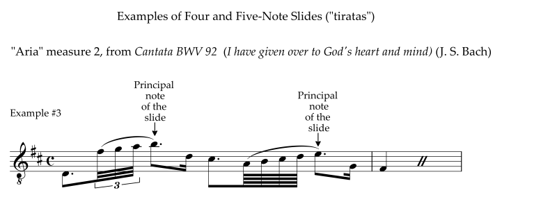 The slide with three or more notes