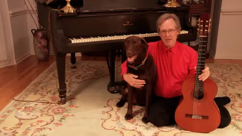Douglas performing Jingle Bells