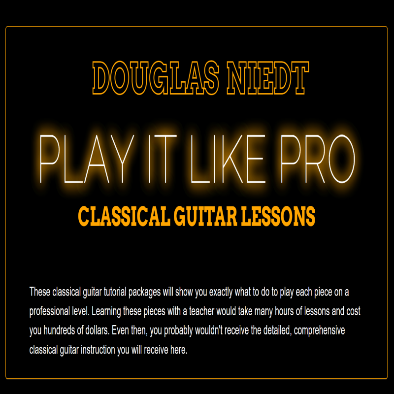 Play It Like a Pro™ Packages